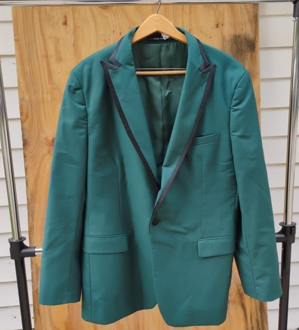 Mage Male blazer for Men Size Small Forest Green XL
